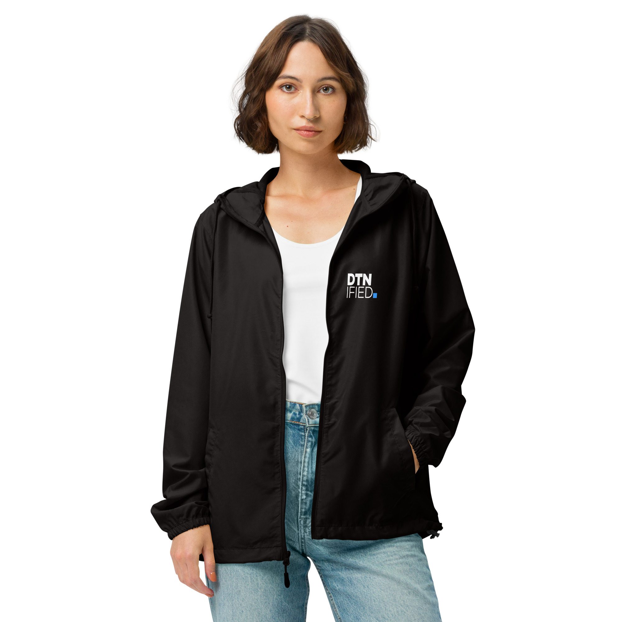 DTN lightweight zip up windbreaker - Image 2