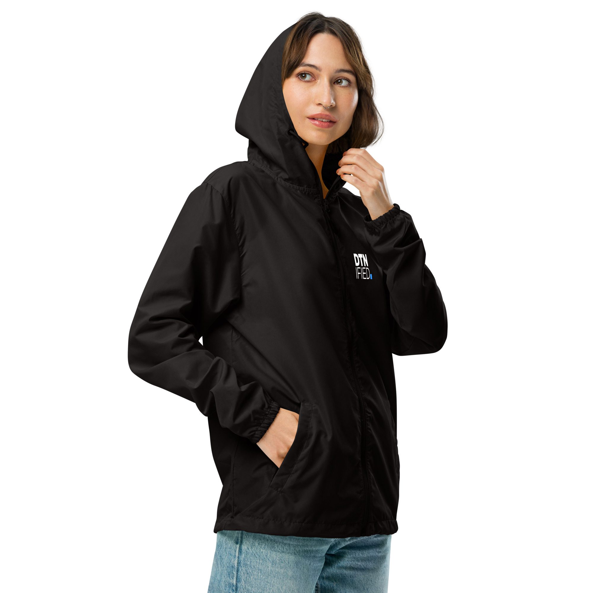 DTN lightweight zip up windbreaker - Image 3